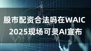股市配资合法吗在WAIC 2025现场可灵AI宣布